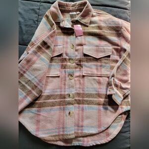 ✨️NWT✨️ Barbie | Plaid Button Up